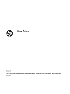 Handleiding HP M01-F1004na Desktop