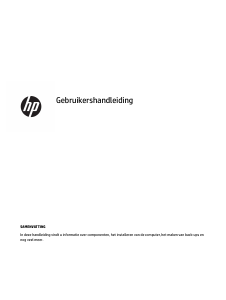 Handleiding HP ZCentral 4R Desktop