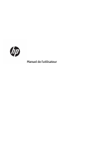 Mode d’emploi HP EliteBook x360 1040 G6 Ordinateur portable