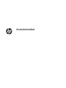 Bruksanvisning HP Chromebook x360 11 G3 EE Bärbar dator