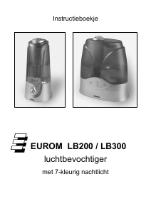 Handleiding Eurom LB 200 Luchtbevochtiger