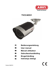Instrukcja Abus TVCC40531 Kamera do monitoringu