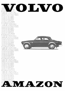 Bruksanvisning Volvo Amazon (1968)