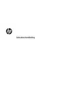 Handleiding HP ProBook x360 11 G5 Laptop