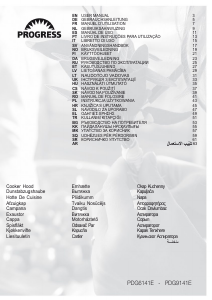 Bruksanvisning Progress PDG6141E Köksfläkt
