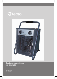 Bedienungsanleitung Tepro 2120 Heizgerät
