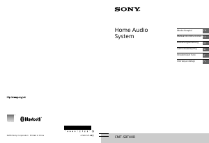 Manual de uso Sony CMT-SBT40D Set de estéreo