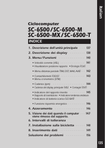 Manuale Shimano SC-6500 Flightdeck Ciclocomputer