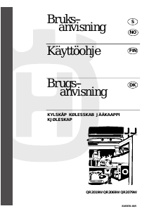 Bruksanvisning Husqvarna QR2069W Kylskåp