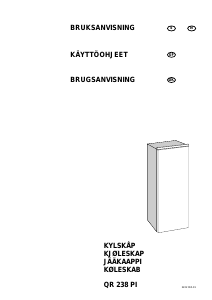 Bruksanvisning Husqvarna QR238PI Kylskåp