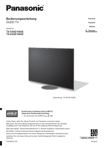 Manual de uso Panasonic TX-55HZ1000E Televisor de OLED