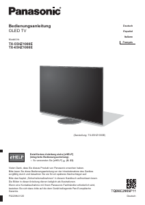 Manuale Panasonic TX-55HZ1000E OLED televisore