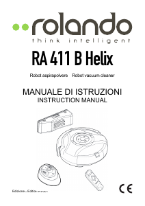 Manuale Rolando RA 411 B Helix Aspirapolvere