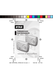 Mode d’emploi OTAX TER02 Thermostat