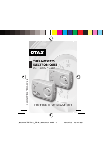 Mode d’emploi OTAX TER03 Thermostat