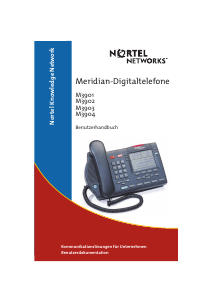 Bedienungsanleitung Nortel Networks Meridian M3902 Telefon