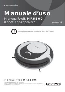 Manuale Moneual MR6500 Aspirapolvere