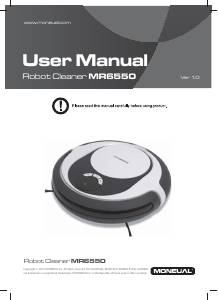 Manual Moneual MR6550 Vacuum Cleaner