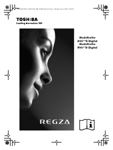 Bedienungsanleitung Toshiba 32RV633 LED fernseher