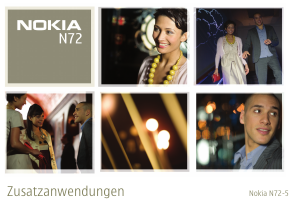 Bedienungsanleitung Nokia N72-5 Handy