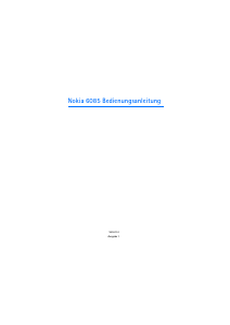 Bedienungsanleitung Nokia 6085 Handy