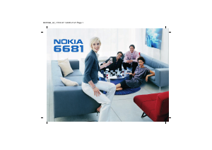 Bedienungsanleitung Nokia 6681 Handy
