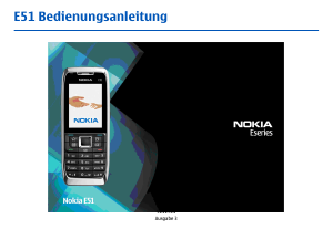 Bedienungsanleitung Nokia E51 Handy