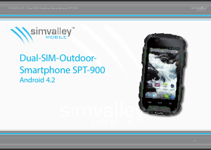 Bedienungsanleitung Simvalley SPT-900 Handy