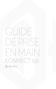 Mode d’emploi Danew Konnect 555 Téléphone portable