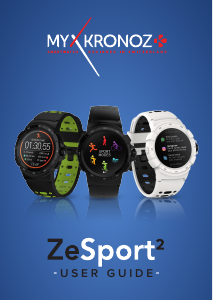 Handleiding MyKronoz ZeSport2 Smartwatch