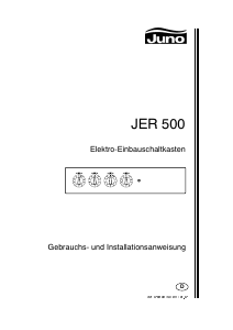 Bedienungsanleitung Juno JER500B Herd