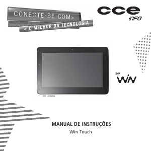 Manual CCE Win Touch Tablet