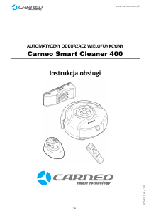Instrukcja Carneo Smart Cleaner 400 Odkurzacz