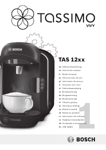 Manuál Bosch TAS1254 Tassimo Kávovar