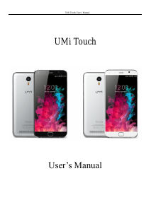 Manual Umidigi Touch Mobile Phone