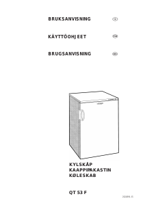 Brugsanvisning Husqvarna QT53F Køleskab