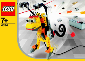 Manual de uso Lego set 4094 Creator Criaturas motorizados