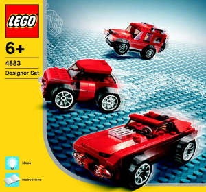 Bruksanvisning Lego set 4883 Creator Bilar