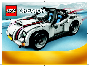 Brugsanvisning Lego set 4993 Creator Cabriolet