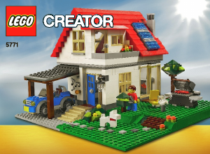 Manuale Lego set 5771 Creator Casa di campagna