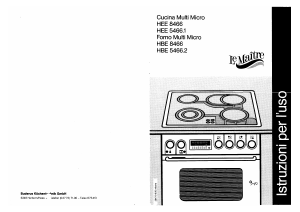 Manuale Le Maitre HBE8466 Cucina