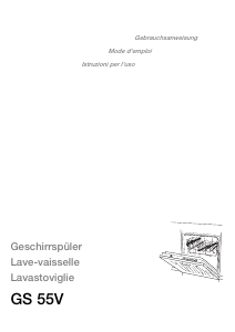 Mode d’emploi Therma GS 55 VB 800 Lave-vaisselle