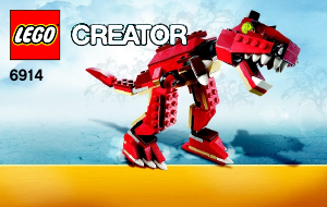 Handleiding Lego set 6914 Creator T-Rex