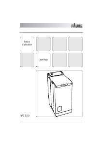 Mode d’emploi Faure FWQ5130 Lave-linge