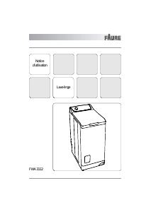 Mode d’emploi Faure FWA3112 Lave-linge