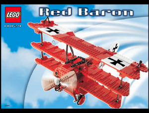 Manual de uso Lego set 10024 Creator Barón Rojo