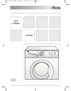 Mode d’emploi Faure FWG5145 Lave-linge