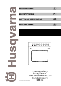 Käyttöohje Husqvarna QCB632W Liesi