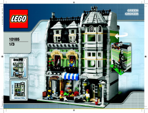 Manual de uso Lego set 10185 Creator Verdulería