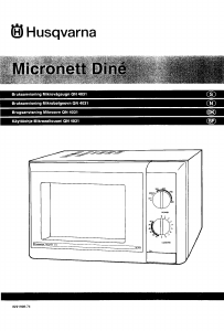 Käyttöohje Husqvarna QN4031 Mikroaaltouuni